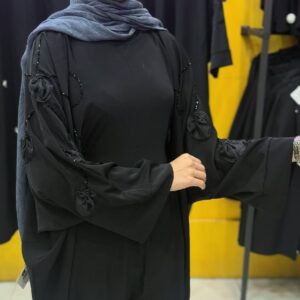 عبایی گل توری